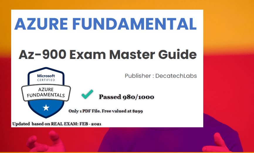 AZ-900 exam guide